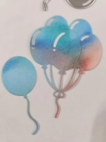 Lapoo Festivals Metal Cutting Die for Scrapbooking - Durable, Cut Stencils for DIY Scrapbook Photo Album Decorative Paper Card, Card Making Supplies, Embossing (Balloon 2.8 x 2.4 in) - style: Balloon 2.8 x 2.4 in