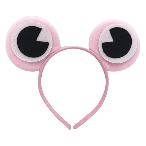 Crowns Hairbands For Photo Studio Halloween Eye-catching Props For Easter Adorkable Party Daily Wear - color: Pink Pk