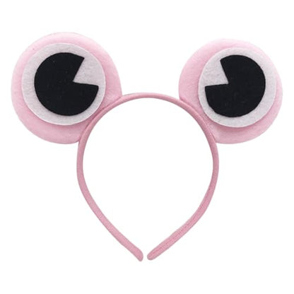 Crowns Hairbands For Photo Studio Halloween Eye-catching Props For Easter Adorkable Party Daily Wear - color: Pink Pk