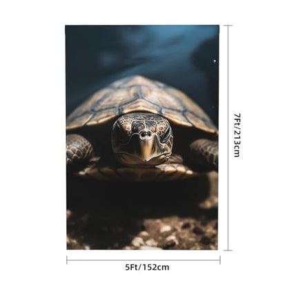 Animal Tortoise Backdrop Background for Photography 5x7ft Photobooth Professional Photo Backdrop Curtains Video Photography Studio Photo Backgrounds Banner Booth Background Screen Parties - color: Animal Tortoise