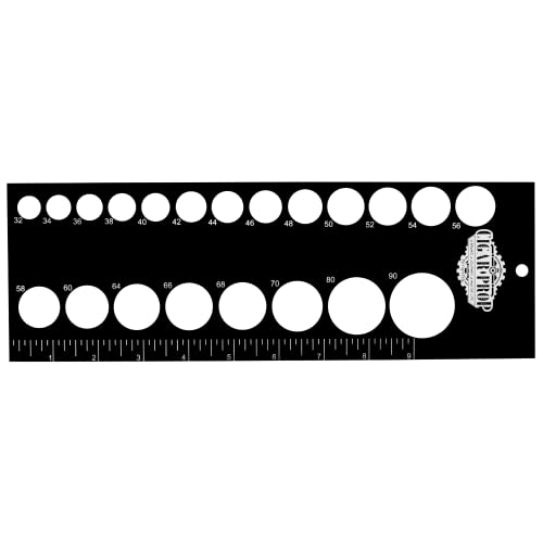 Flexible Impact Acrylic Cigar Ring Gauge Tool by Cigar prop