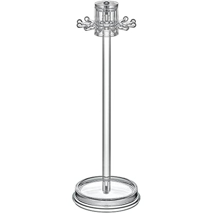 Amazing Abby - Temptation - Necklace Holder Stand with Spinning Hook Design, Jewelry Organizer Stand, Bracelet Tree Display, Perfect Storage Solution for Necklaces, Bracelets, Rings, and More