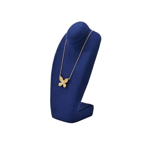 Jewellery Stand Microfiber Bust Jewelry Display Stand Necklace Display Props Necklace Stand Light Luxury Store Display Stand Jewellery Holder