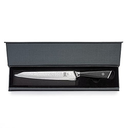 Mercer Culinary M13788 Premium Grade Super Steel, 8-Inch Slicer, G10 Handle - style: Slicer G10 Handle 8 Inch