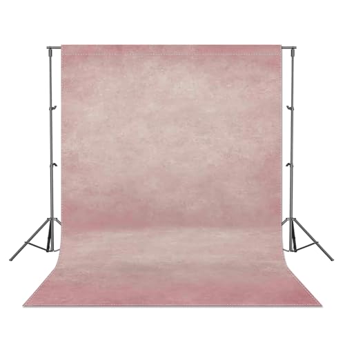 8x12ft Fabric Pink Abstract Texture Photography Backdrop (No Stand No Clips) Portrait Photoshoot Background Adult Newborn Child Headshot Photo Studio Props Booth Rod Pocket On Top - color: Pink, size: 8'x12'