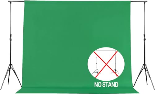 Joccun 5X7FT Green Backdrop Background for Photography,Polyester Backdrop Curtain Background Screen for Photography,Photoshoot,Video Recording,Studio(5X7ft,Green) - color: Green, size: 5FTx7FT