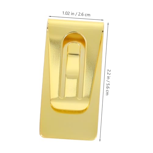 Multi-Functional Money Clip Organizer Large Cash Clip for Women Photo Wallet Metal Storage
