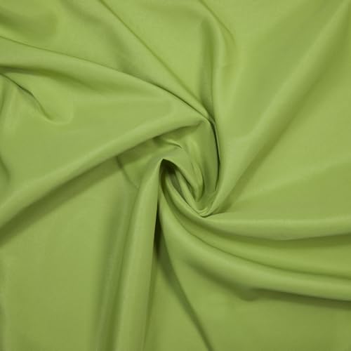 Gee Di Moda Cloth Napkins - 17 x 17 Inch Apple Green Dinner Napkins - Set of 12 Soft & Absorbent Washable Fabric Cloth Table Napkins with Hemmed Edges for Hotel Restaurant, Holiday Parties & Wedding - color: Apple Green