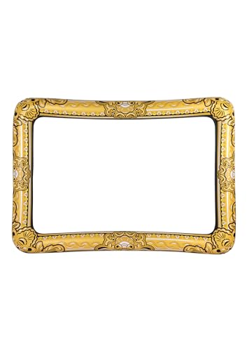 HENBRANDT Inflatable Photo Frame with Gold Additive 60 x 80 cm Black