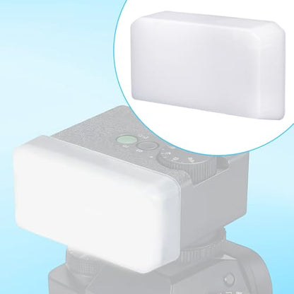 Diffuser for The Godox IT30 PRO Flash, Mini Flash Diffuser Softens Light Bring Softer Effect for Camera Softbox Accessories (White)