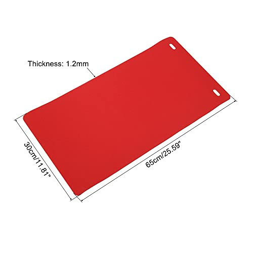 PATIKIL 26x12 EVA Backdrop, 4 Pack White/Black/Red/Green Soft Photo Background for Light Box Small Products Photography Studio