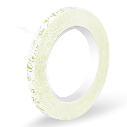 Double Sided Tape Heavy Duty, Removable Nano Double Sided Adhesive Tape, Clear Mounting Tape Picture Hanging Adhesive Strips Waterproof for Walls Photo Crafts Carpet Poster, 0.39" x 16.5FT - size: 0.39in x 16.5ft