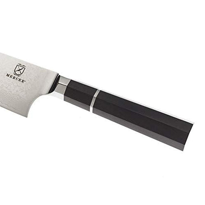 Mercer Culinary Premium Grade Super Steel, 8-Inch Chef's Knife, Ebony Wood Handle - style: Chef's Knife Ebony Wood Handle 8 Inch