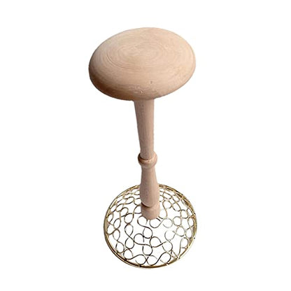 Hat Holder for Shop Home Storage Headwear Clothing Props Model Hair Metal Base Durable Wardrobe Storage Tool Hat Rack