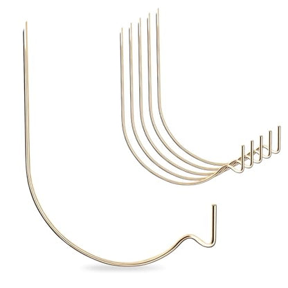 FURHUA 30pcs Aeneous Super Hook Picture Hangers and Office Pack, Drywall Hooks for Hanging Pictures, Wall Hooks, Picture Hangers, Picture Hanging Kit，Hang Art, Clock, Shelves, Mirrors - style: Aeneous