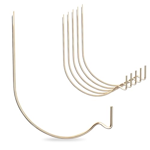 FURHUA 30pcs Aeneous Super Hook Picture Hangers and Office Pack, Drywall Hooks for Hanging Pictures, Wall Hooks, Picture Hangers, Picture Hanging Kit，Hang Art, Clock, Shelves, Mirrors - style: Aeneous