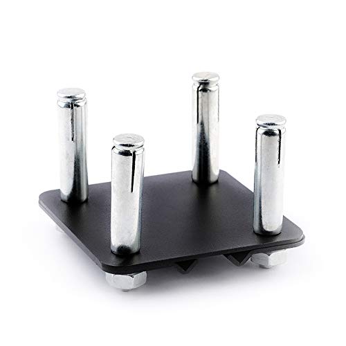 Fixed Plate for Studio Ceiling Rail System Ceiling Mounting Rail System Accessories Ceiling Mounting Plates (Fixing Plate) - size: Fixing Plate