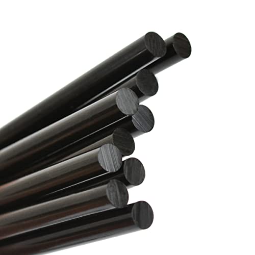 16 Pcs Keratin Gun Bond Glue Sticks Professional Hair Extension Glue Stick Hair Styling Tools (Black) - color: Black