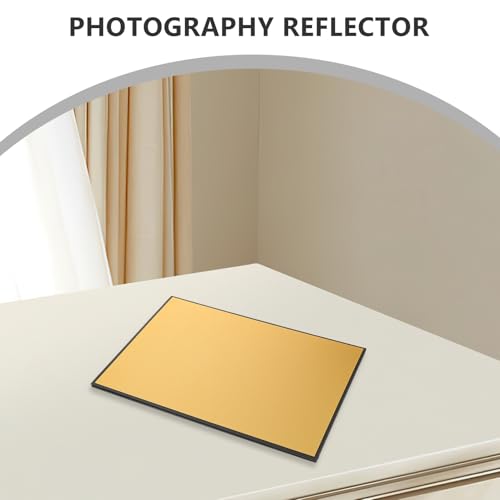 A4 Silver Photography Reflector Board Portable Foldable Reflective Bounce Card for Studio and Outdoor Photo Lighting Control