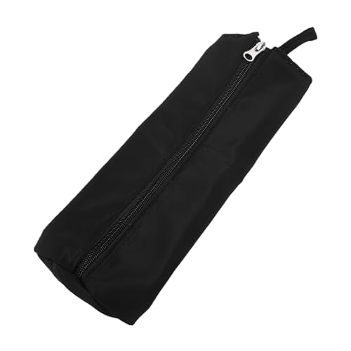 Drfeify Curling Iron Storage Bag, Heat Travel Organizer Pouch with Hanging Loop for Hair Tools Up to 571F, 30x12cm (Black) - color: Black