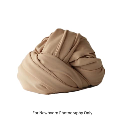 Zeroest Newborn Photography Stretch Wrap Boy Girl Baby Wraps Photography Props - Stretch Blanket for Baby (Tan) - color: Tan