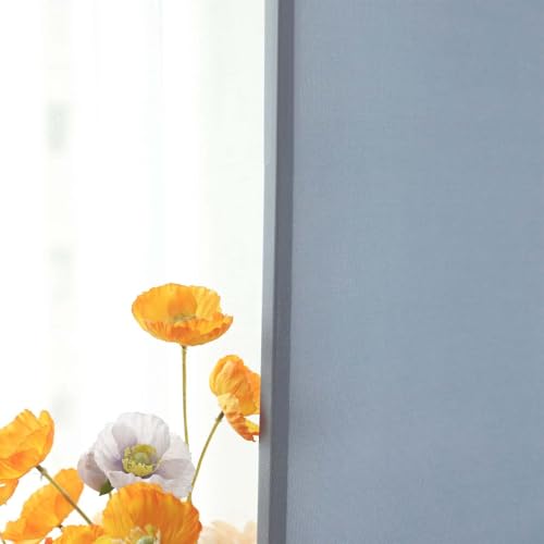 Efavormart 6ft Dusty Blue Spandex Fitted Arch Slipcover, Snug Fit Round Top Backdrop Sleeve for Coastal Weddings and Winter Birthdays - color: Dusty Blue, size: 6 FT
