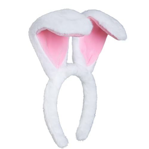 YNITSED Bunny Ears Headbands for Women Cosplay Costume Accessories - color: P