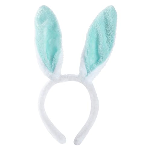 YOWOCAL Bunny Ear Headband Headwear - color: Blue