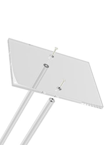 Acrylic Jewelry Necklace Organizer Holder for Women, Bracelet Display Stand for Vendors, Clear Storage Hanger for Small Necklace, Jewelry Hanging Tree Stand for Selling (2 Tier) - style: 2 Tier