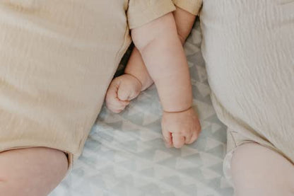 Mini Wander Swaddles for Newborns Muslin Swaddle Blankets - Breathable Soft Gender Neutral Receiving Blanket Baby Essentials | 47 x 47 Cotton - (Mountains (Ice Blue)) - color: Mountains (Ice Blue)