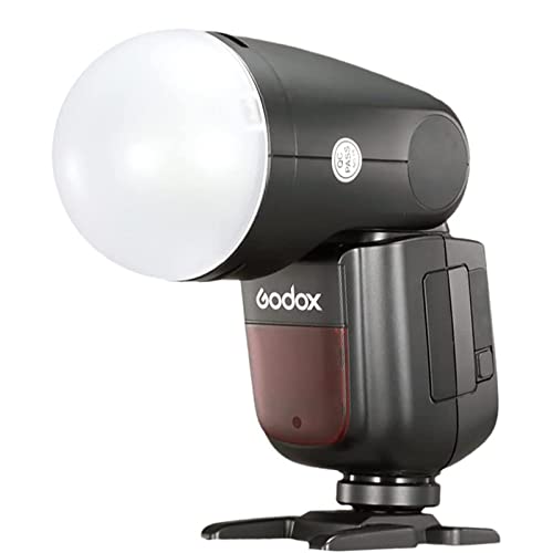 Godox AK-R11 Diffuser Dome for Godox V1 V1Pro V100 Flash Camera Round Head Flash, V100C V100N V100S V1Pro-C V1Pro-N V1Pro-S V1C V1N V1S,AD200 Pro II AD100Pro AD200Pro AD200 / H200R