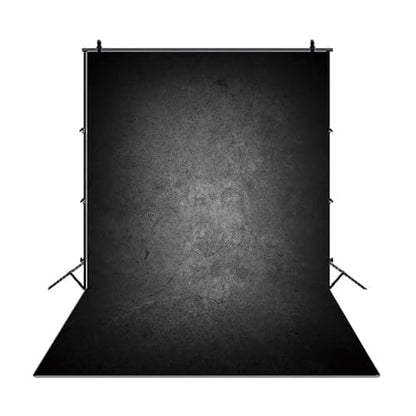 5x7 FT Dark Grey Photo Backdrop Black Gray Men Women Kids Photography Background Banner Decorations Polyester Supplies - size: 5 x 7 FT