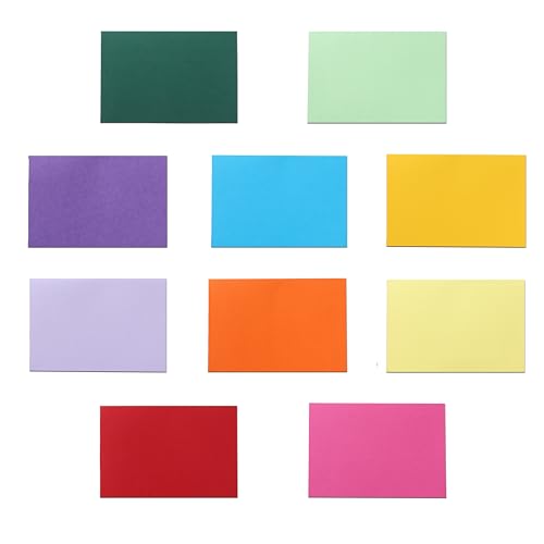 Guakicae 60 Sheets 10 Assorted Colors Cardstock 4 x 6 Scrapbooking Paper, 300gsm/110lb Heavyweight Art Paper Flat Card Stock for Cards Making, Invitations, Greeting Cards, Festival Blessings - color: Multicolor, size: 4x6-60pcs