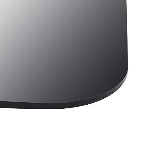 Acrylic Black Reflective Display Table Riser for Professional Product Photography, KINJOEK 12 x 12 Inch 30 x 30 cm Background Boards for Product Table Top Photography Shooting - color: Black, size: 1PCS 12x12"