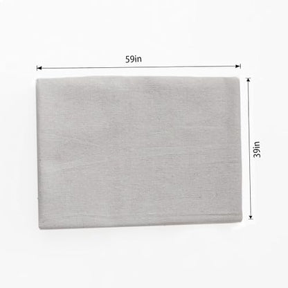 1PC Pottery Linen Cloth Mat, DIY Clay Texture Making Sculpture Tool for Pottery Classroom Art Crafts Supplies, 59x39inch