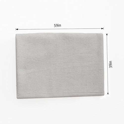 1PC Pottery Linen Cloth Mat, DIY Clay Texture Making Sculpture Tool for Pottery Classroom Art Crafts Supplies, 59x39inch