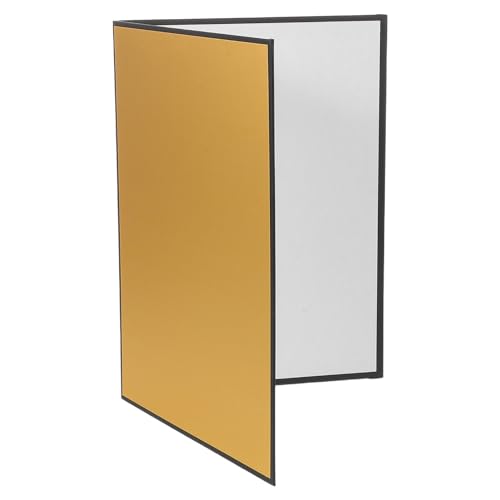 Kichvoe A4 Photography Light Reflector Panel Cardboard, Bounce Board for Product and Food Photo Shooting, Portable Photo Lighting Control Panel for Ecommerce Photography