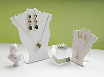small clear display riser, Acrylic block for jewelry selling, transparent earring ring display riser for Closet Show【1.97 L x1.97 W x1.97 H inch】 - size: 1.97 L x1.97 W x1.97 H inch