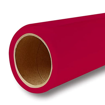 Seamless Photo Photography Background Paper Backdrop for Photoshoot, 107" x36', Flame - color: Flame
