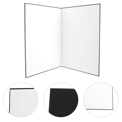 A4 Foldable Photography Reflective Board for Product and Jewelry Photo Shooting, Light Diffuser Cardboard Reflector for Camera Lighting Accessories