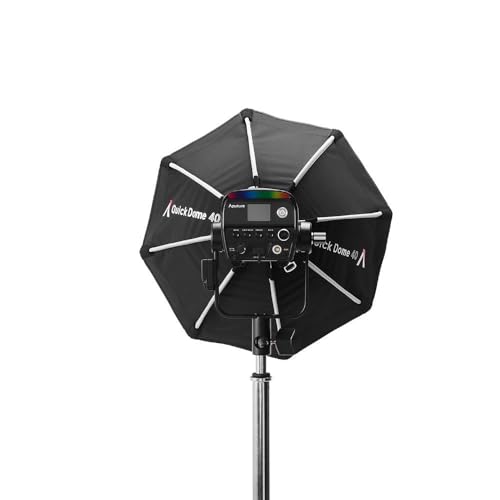 Aputure Quick Dome 40 Softbox,40cm(16inch) Circular Octagonal Quick Release Softbox,Designed for Aputure Storm 80c