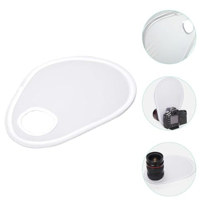 NUOBESTY 30cm Foldable Photography Reflective Board Light Diffuser Portable Mini Reflector for Still Life and Outdoor Studio Photo Lighting