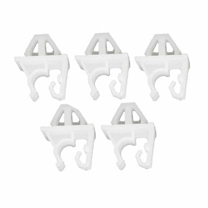 90672-SNB-003 Hood Prop Rod Holder Clips Compatible with Honda Accord Civic CR-V CRV Replace 90672-SNB-901, 5 Pack - size: White 5pcs