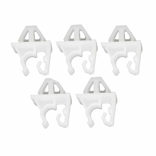 90672-SNB-003 Hood Prop Rod Holder Clips Compatible with Honda Accord Civic CR-V CRV Replace 90672-SNB-901, 5 Pack - size: White 5pcs