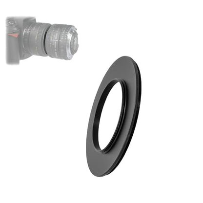 Aluminum Male to Male Lens Adapter Ring for Macro Photography 49-49mm, 49-52mm, 49-55mm, 49-58mm, 49-62mm, 49-67mm, 49-77mm, 49-82mm (49-77mm) - size: 49-77mm