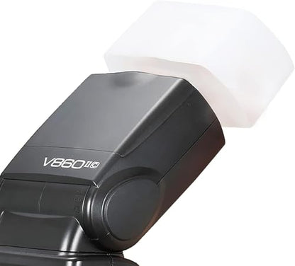 Flash Diffuser for Speedlight, Compatible with Canon 560 565EX 580EX and with Godox V860 TT600 - Speedlight, Camera Flash, Compatible with Canon and Godox Flash Diffuser