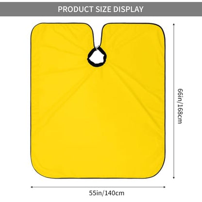 Custom Barber Cape Unisex Salon Hair Cutting Capes Add Your Image Logo Haircut Kit Personalized Stylist Tool - color: Gold