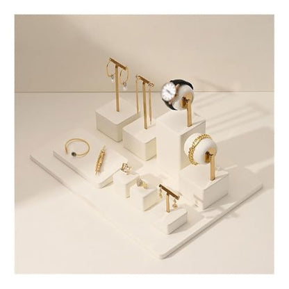 Necklace Display Fashion Light Luxury Jewelry Watch Display Props Jewelry Ring Earrings Pendant Necklace Display Stand