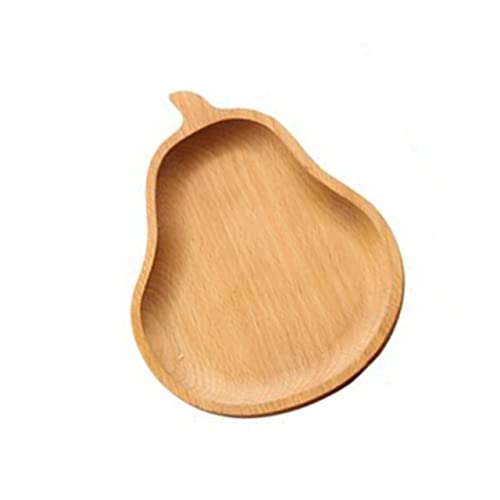 Japanese Style Wooden Snack Tray Natural Beech Wood Dessert Plate for Snacks Fruits and Photography Props Safe Odorless and Kitchen Accessory