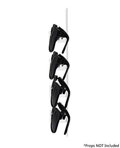 Marketing Holders 2 Pack Sunglasses Rack 4 Tier Holds 4 Pair Wall Mount with Hanging Hardware Eyeglasses Labs Spectacles Clear Acrylic Display Safety Glasses Warehouse Retail Shops Optical Center - size: 4 Tier Clear